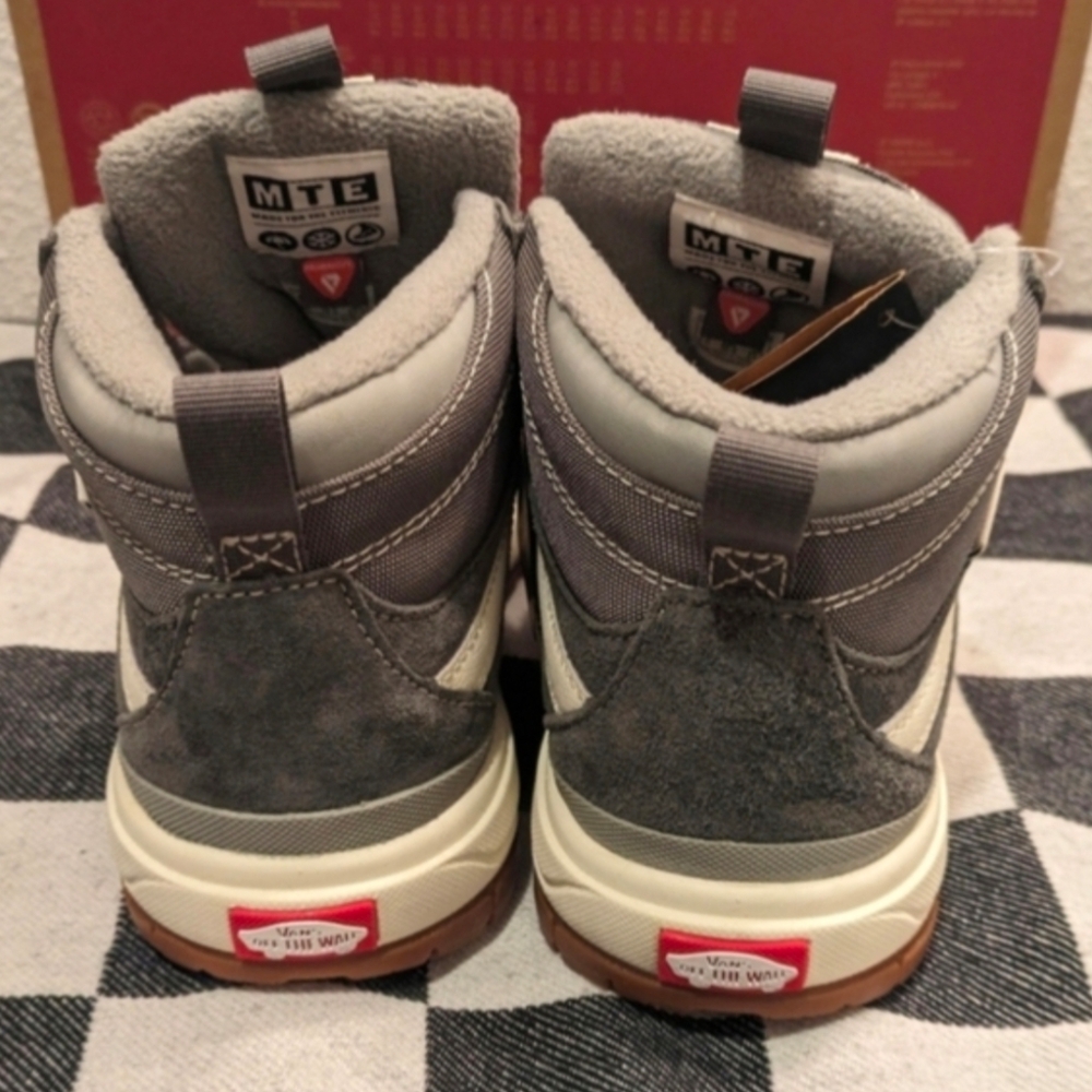 Vans Ultrarange Exo Hi Women 5.5 Pewter Drizzle PrimaLoft Insulated 012026 - Picture 7 of 10